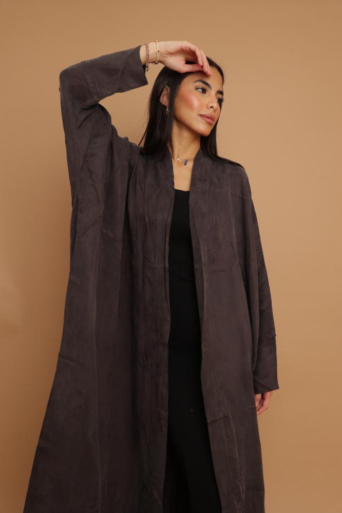 Ash Washed Silk Abaya ~