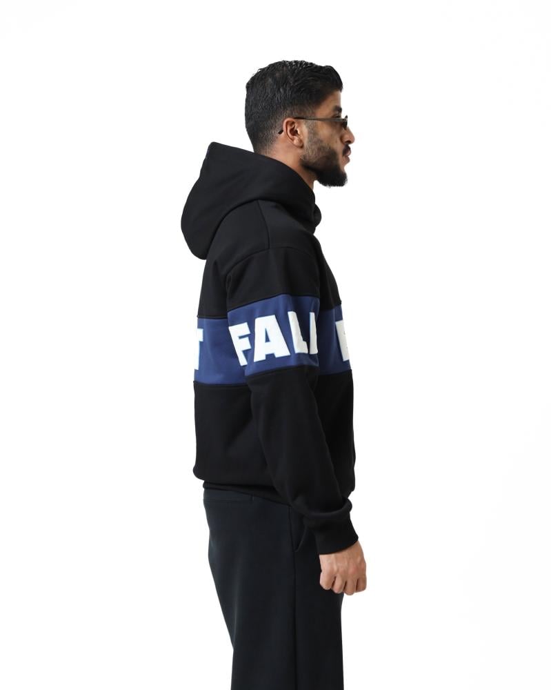 Hoodie blue and black