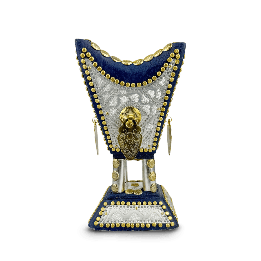 Haili incense burner - Royal Blue (Large)