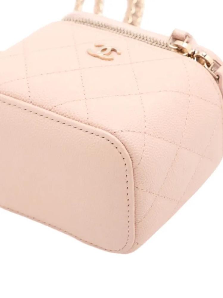 Chanel Pink Vanity with Chain