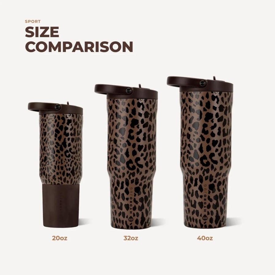 BROWN LEOPARD 40oz