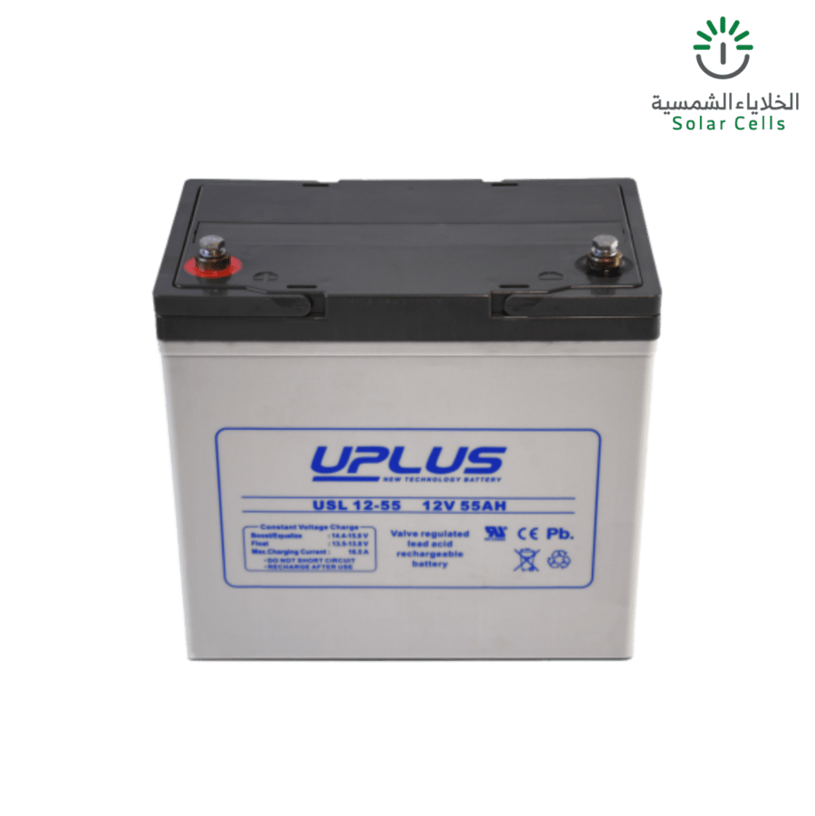 بطارية ابلس 12V-55Ah جل