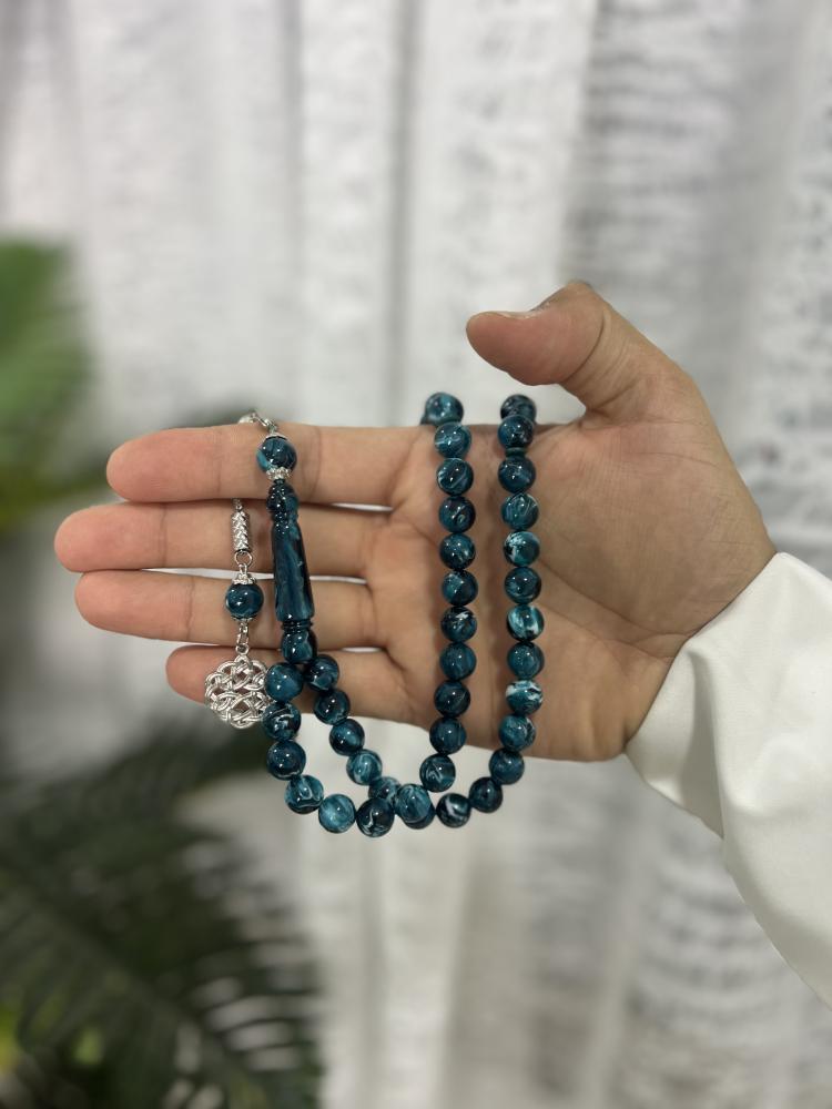 مسابح بكلايت بطرابزونة - ازرق مخلوط