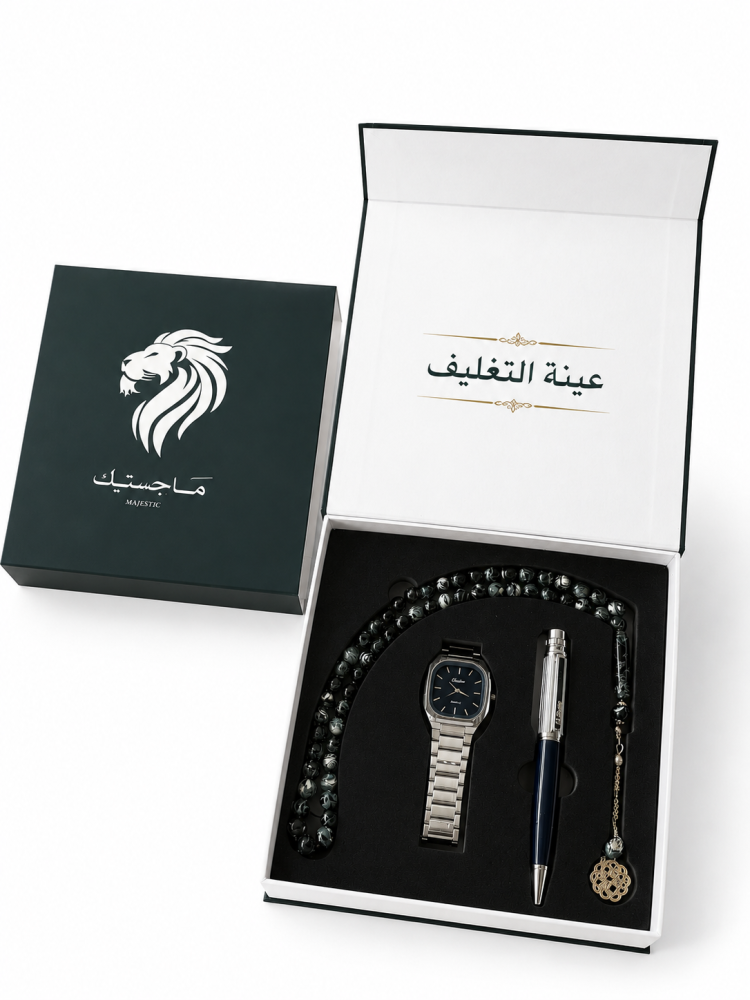 طقم كارتيرا الفاخر ساعة+ قلم + سلحة