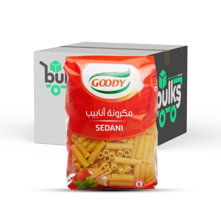 قودي مكرونة أنابيب رقم 12 - 450 غم × 24 - كرتون
