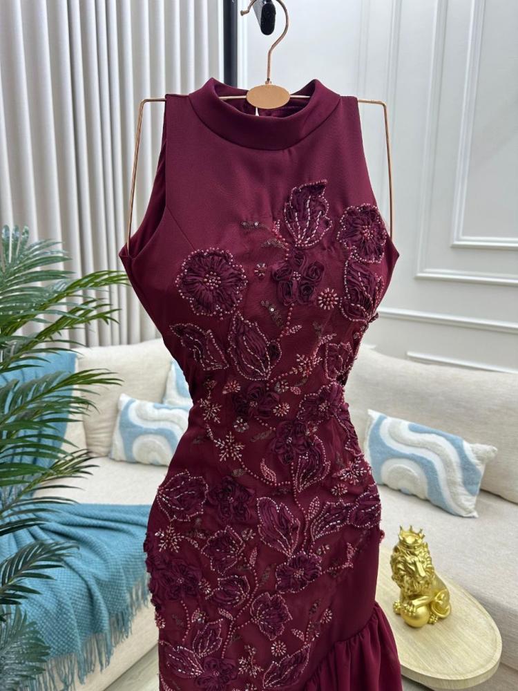 Barbie dress, shiny, chiffon, pink