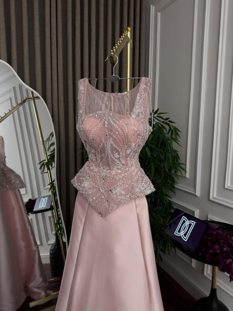 Mikado evening dress