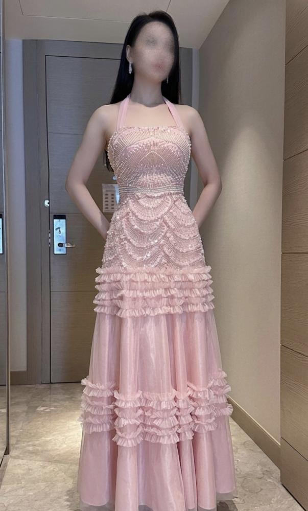 Tulle dress embroidery beautiful