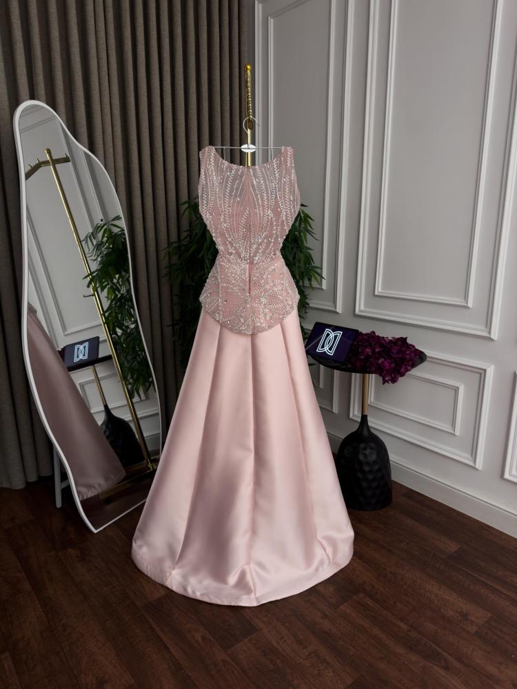 Mikado evening dress