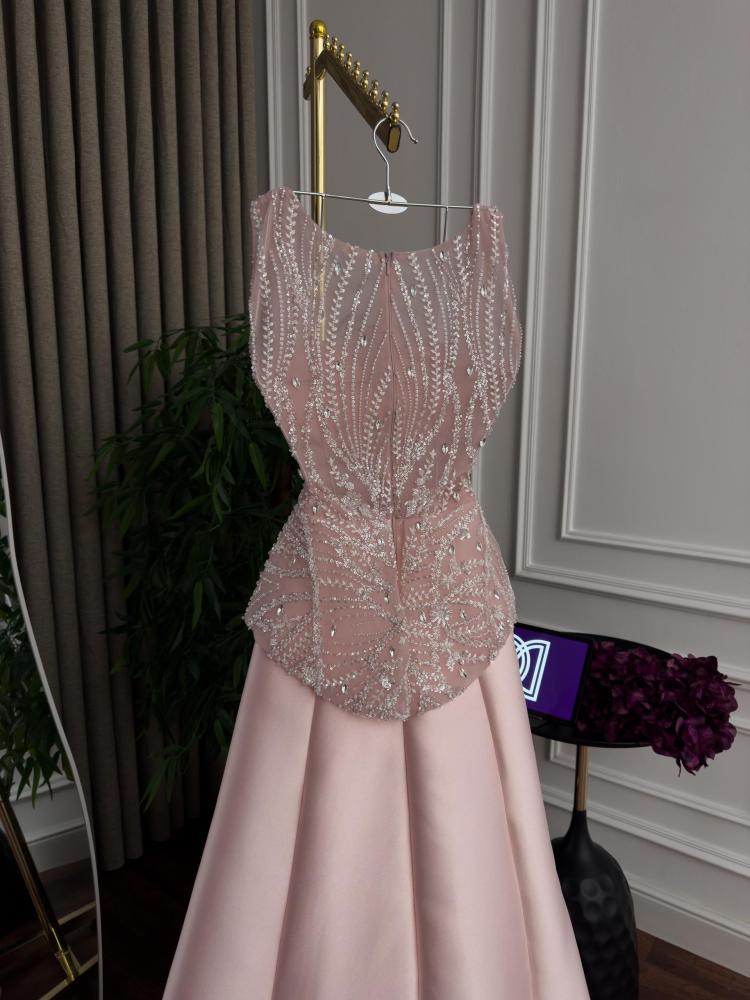 Mikado evening dress