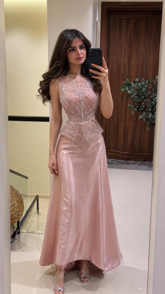 Mikado evening dress