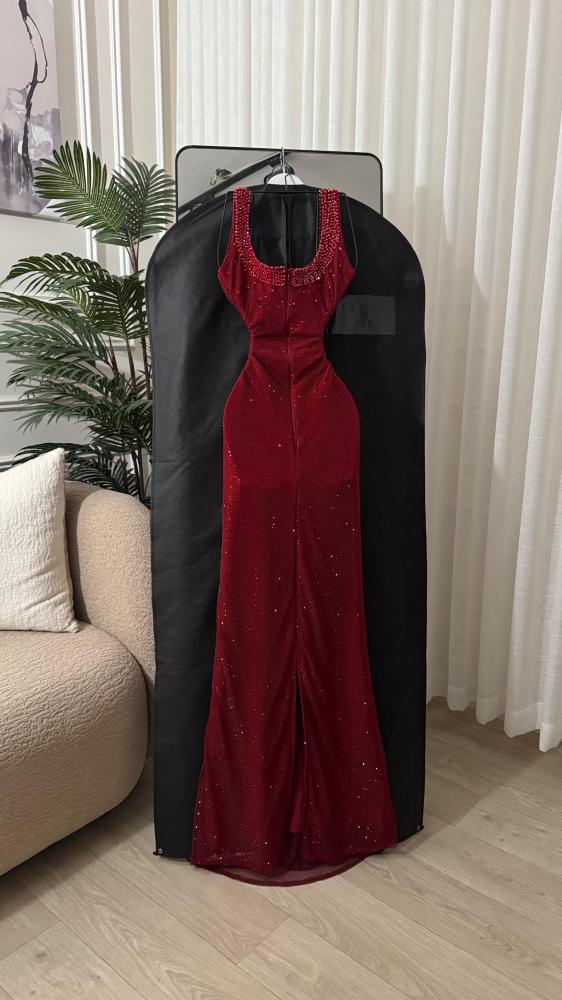 Crystal dress embroidery