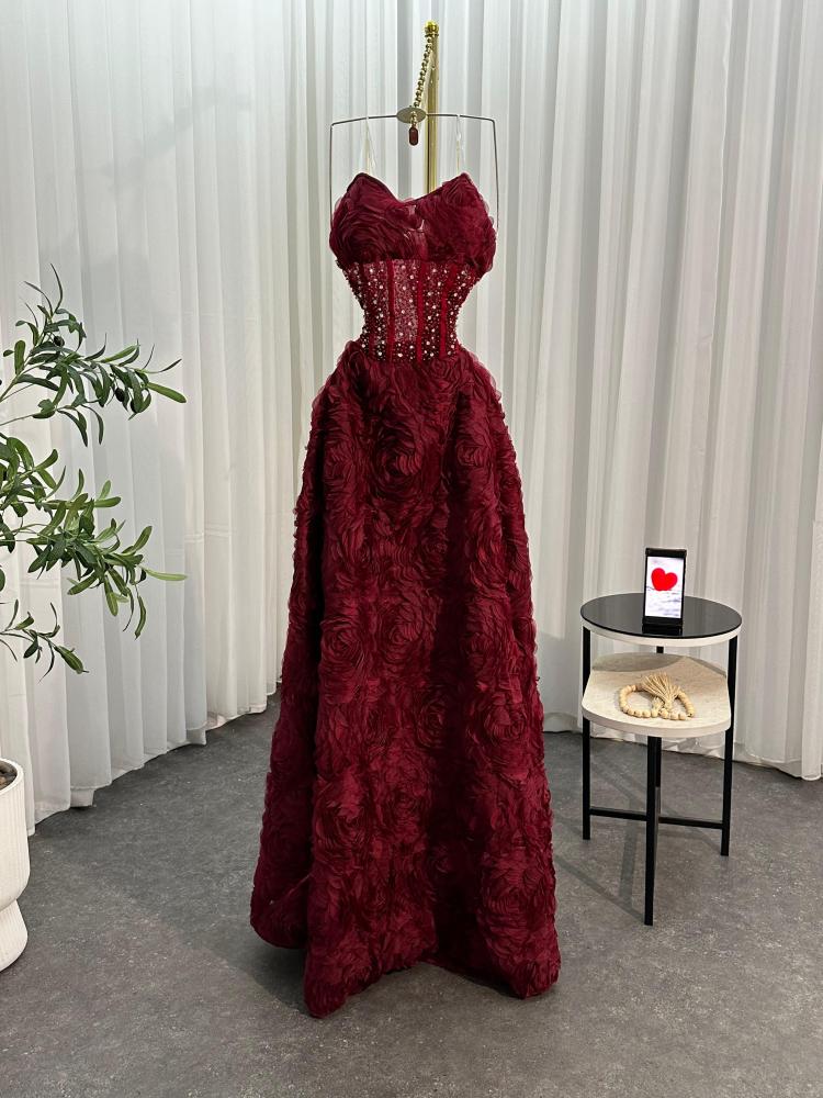 A flared dress