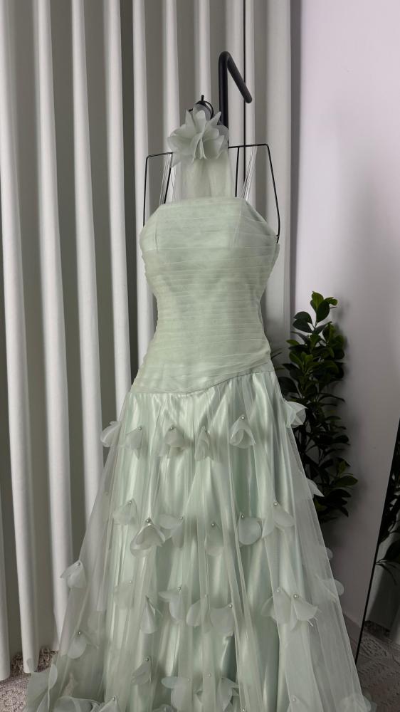 Pink tulle dress