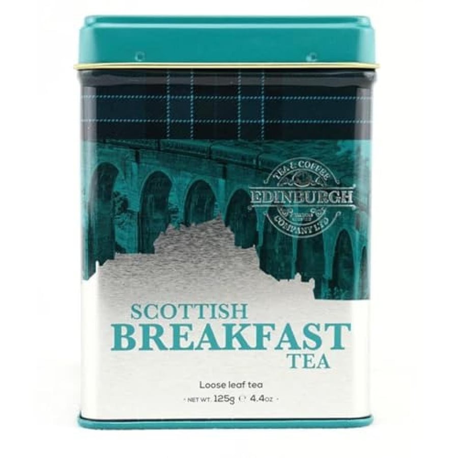 شاي الإفطار الأسكتلندي الفاخر (Scottish Breakfast) - من شركة أدنبرة - وارد اسكوتلندا (125 جرام)