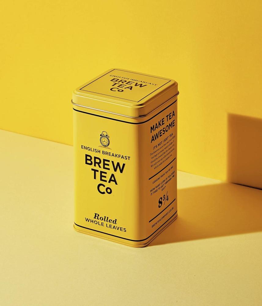مزيج شاي "آسام وسيلان" الفاخر من برو تي كو (Brew Tea Co) – أوراق فرط كاملة