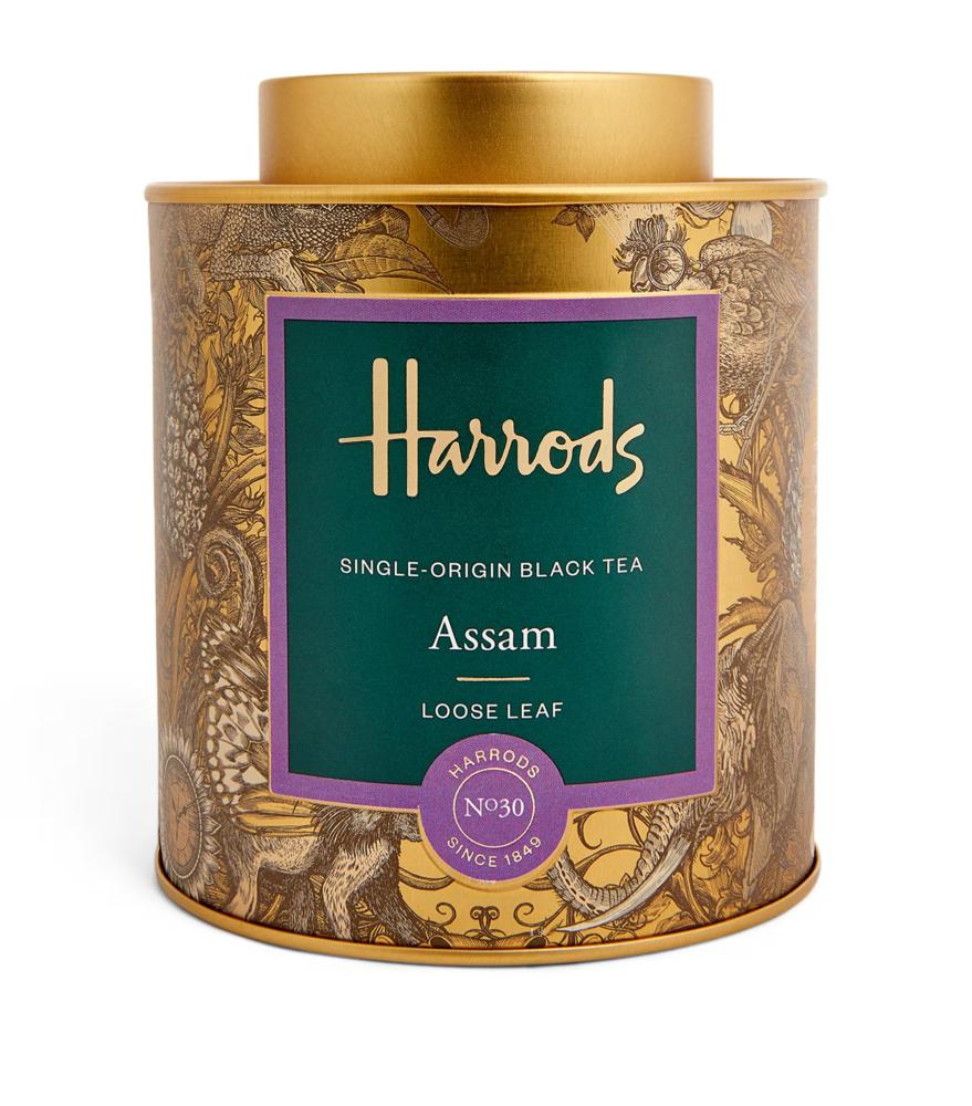 شاي آسام "منشأ واحد" رقم 30 (No. 30 Assam Single Origin) من هارودز – علبة معدنية 125 جرام (أوراق فرط)