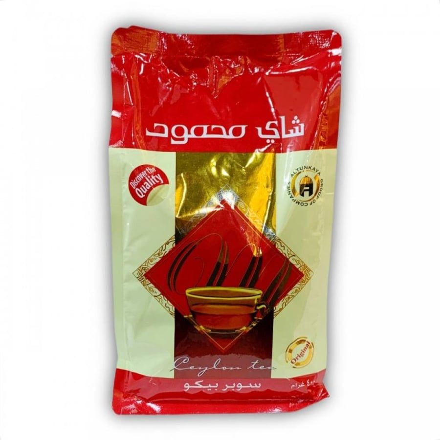 شاي محمود أسود سيلاني   400 غرام سوبر بيكو