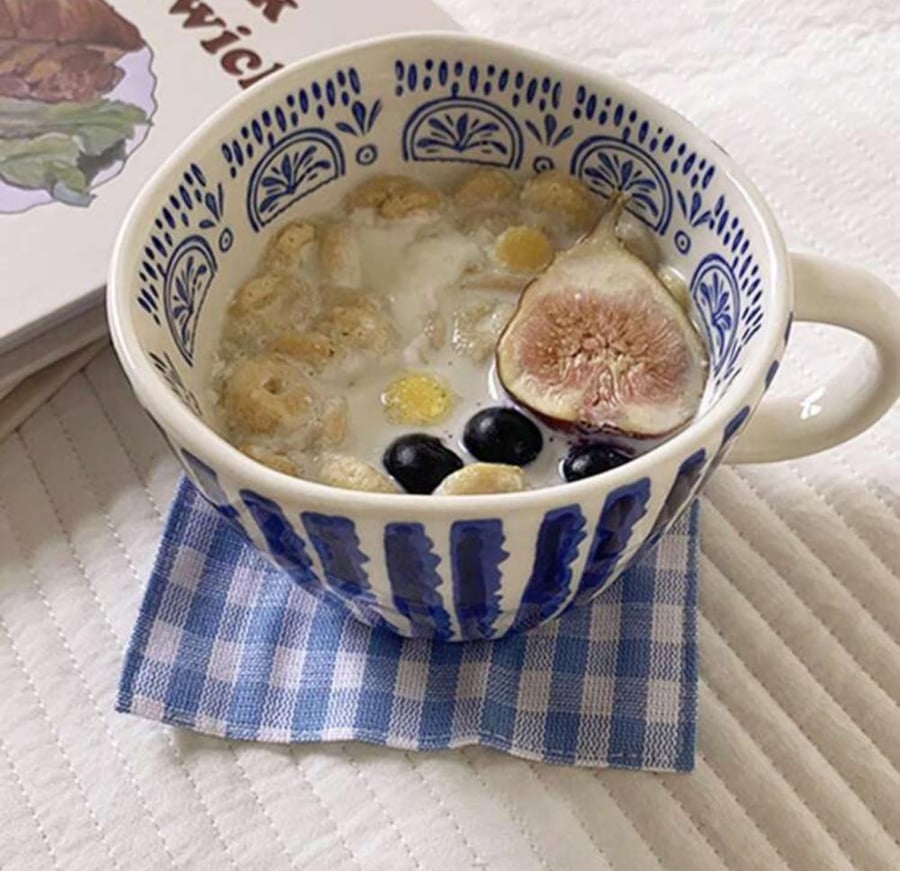 Hand-carved cup