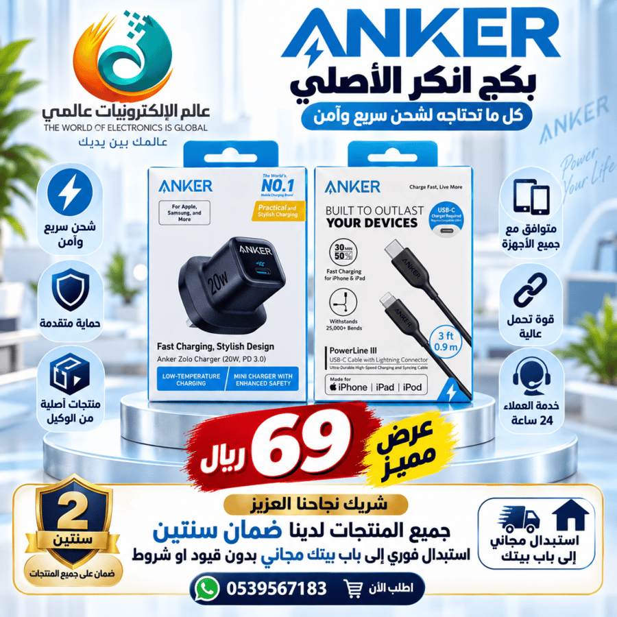 عرض انكر راس وكيبل