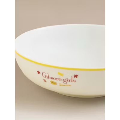 Gilmore Girls White Bowl