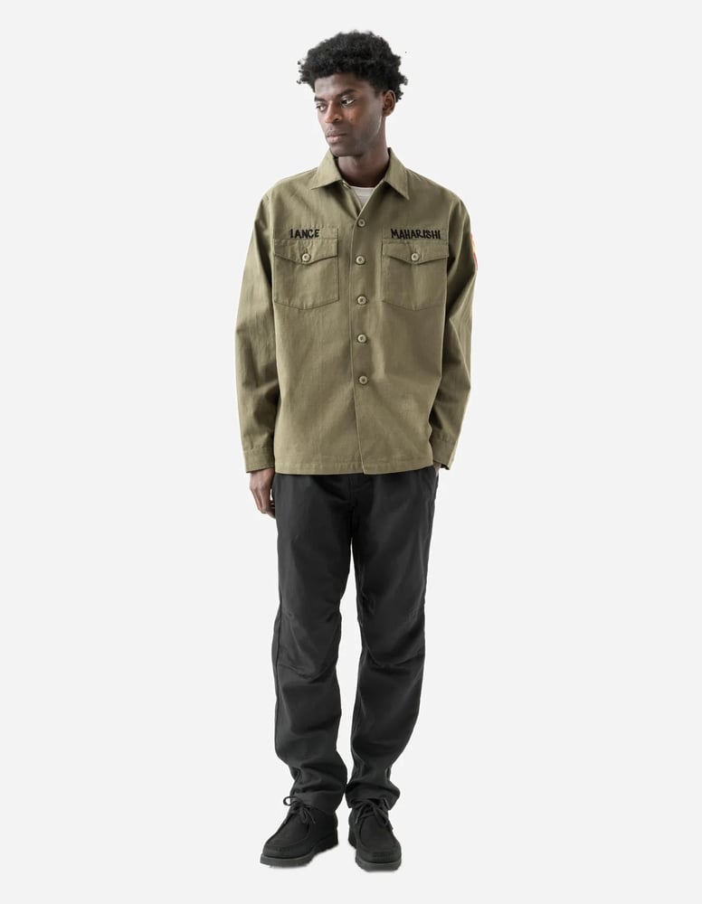 7149PanthernL|S Utility shirt-OLIVE