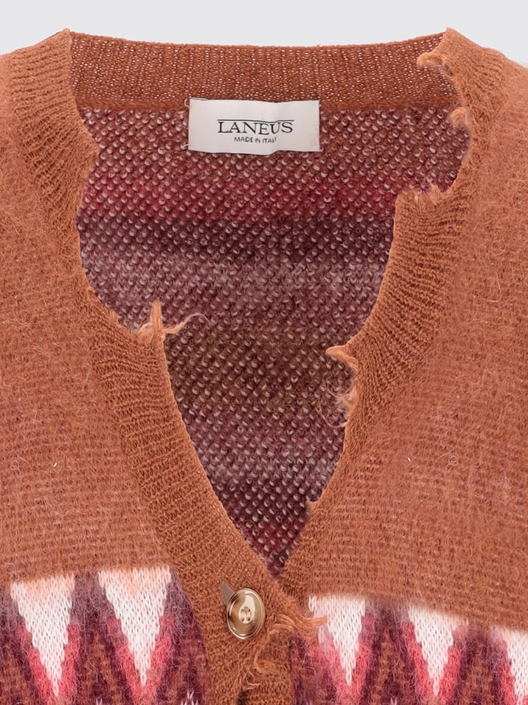 KNITTED CARDIGAN 103-BURNT