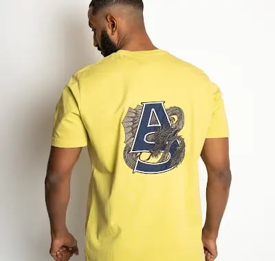 Baylor League Tee-YELLOW
