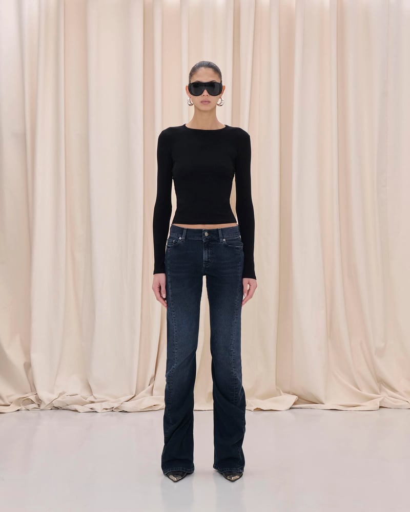 TROUSERS-GERY-BLACK MOON
