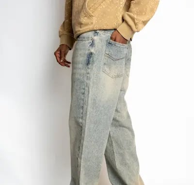 ORIGINAL DENIM PANT-BLUE