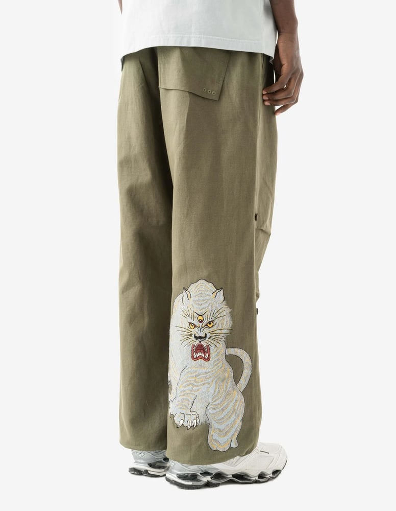 7094Sno Panthers Loose Snopant-OLIVE