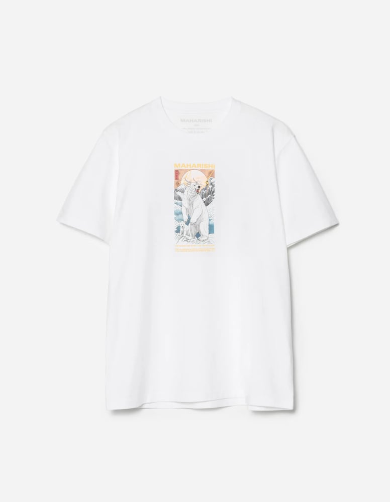 2211Alaskan Polar Bears T-shirt-WHITE