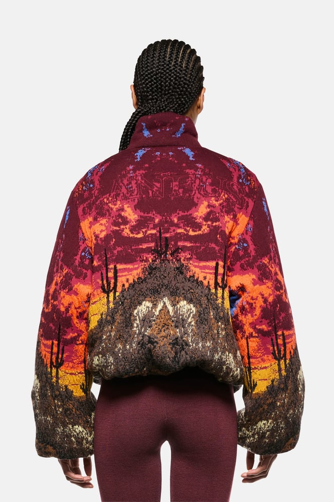 KNITTED BOMBER-160-MULTICOLOR