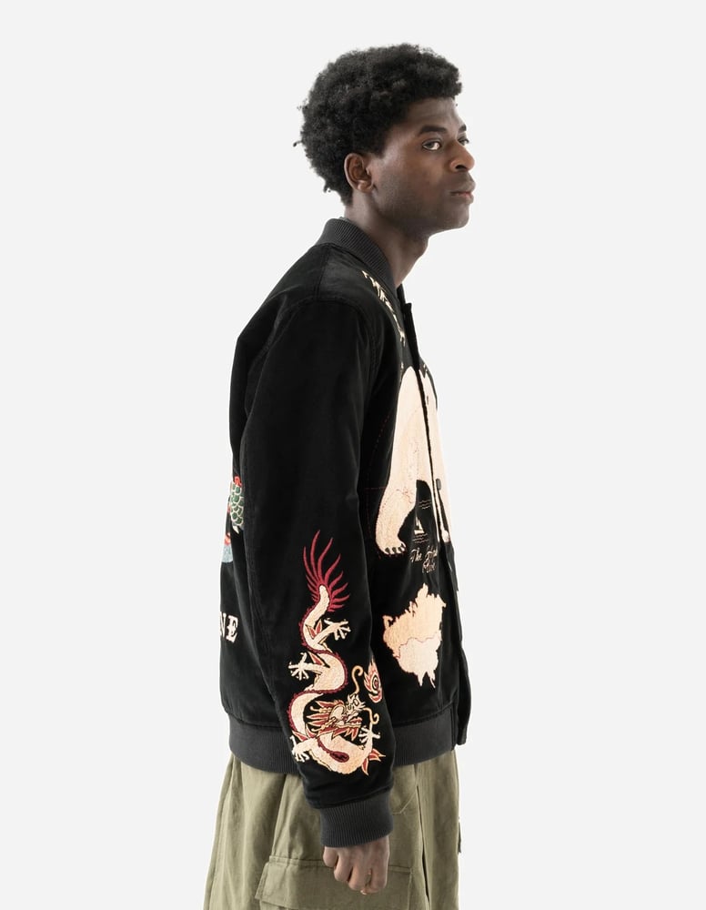 7085Bering Strait Tour Jacket-BLACK