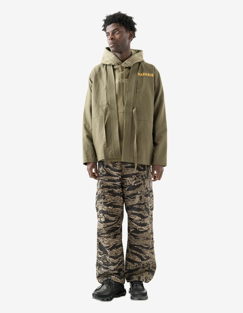 7093Sno panthers Hanten Shirt-OLIVE
