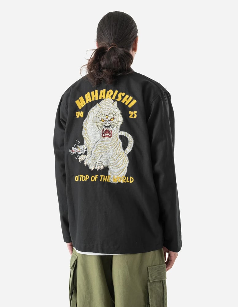 7093Sno panthers Hanten Shirt-BLACK