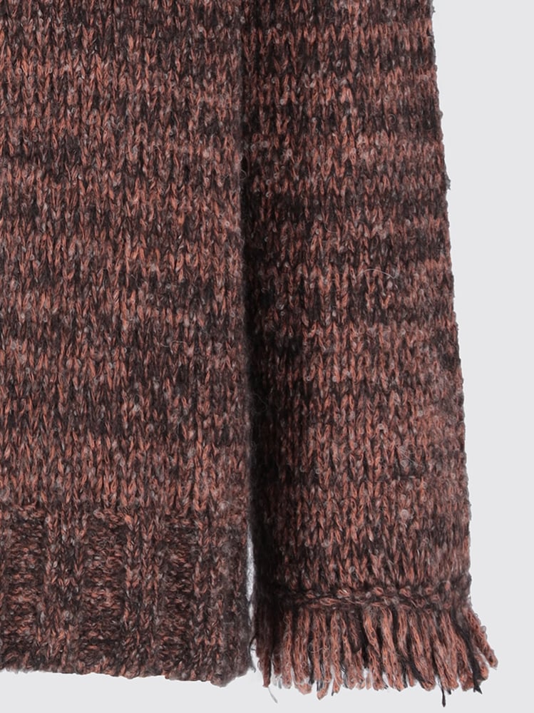 KNITTED CARDIGAN 267-BURNT