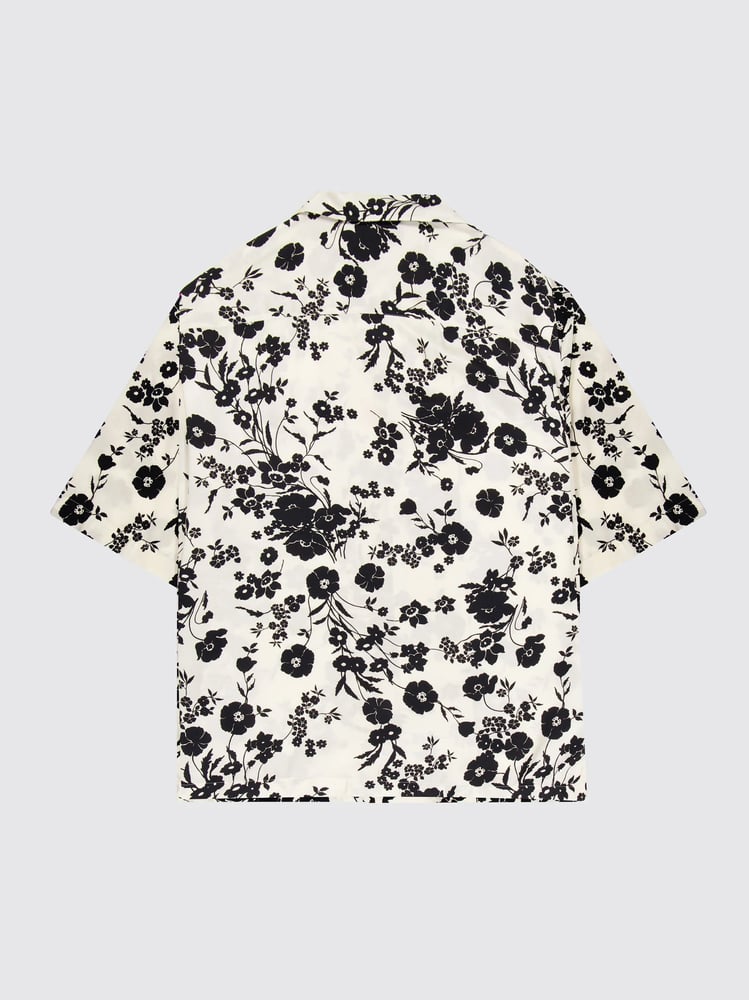 VISCOSE S/S SHIRT 025 -CREMA