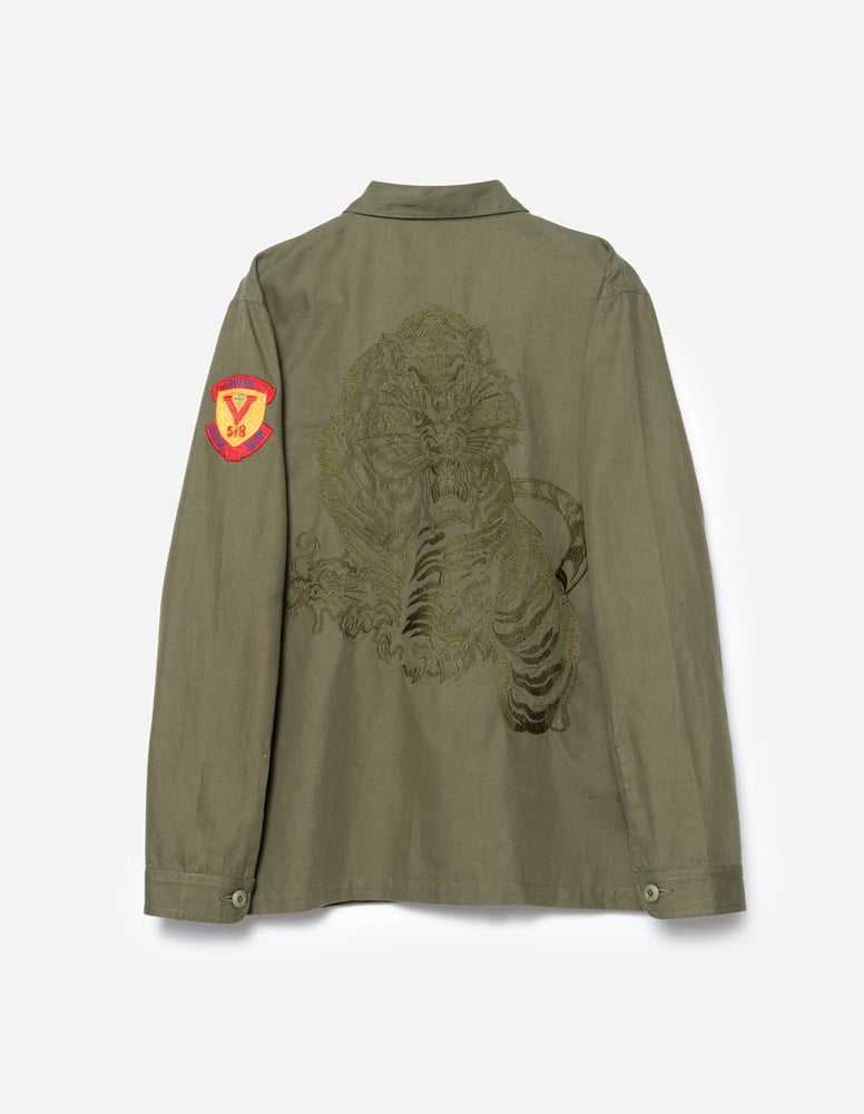 7149PanthernL|S Utility shirt-OLIVE
