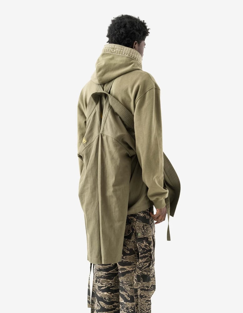 7093Sno panthers Hanten Shirt-OLIVE