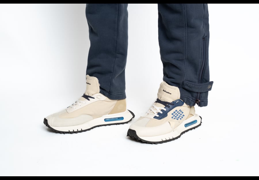 S5RACE01/LEATHER-RUNNINGSTONE/NAVY