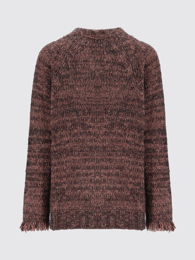 KNITTED CARDIGAN 267-BURNT