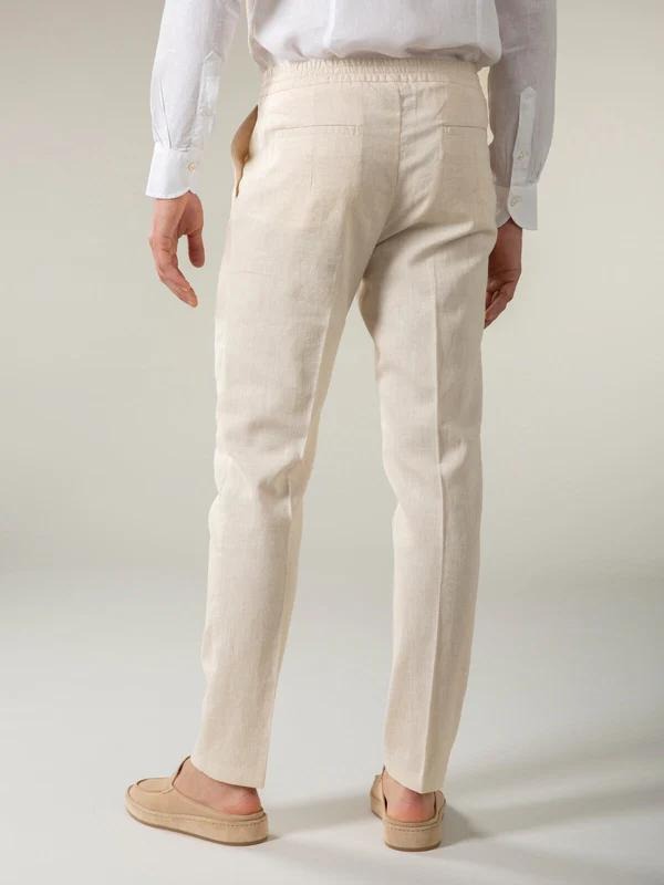 SEASIDE TROUSERS-BEIGE