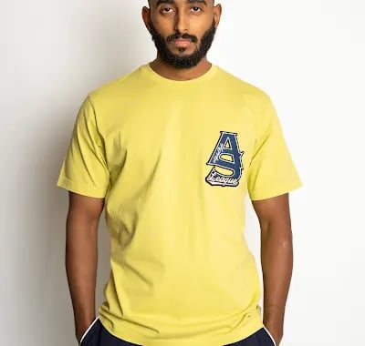 Baylor League Tee-YELLOW