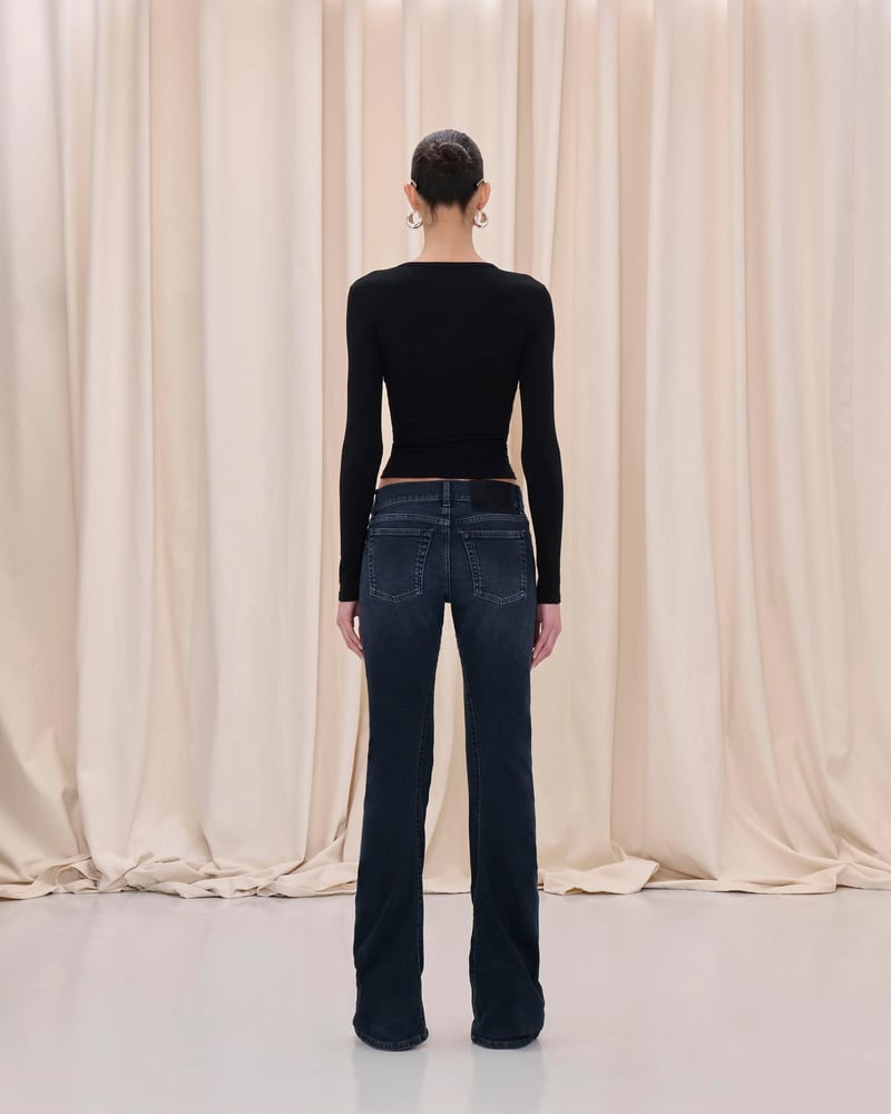 TROUSERS-GERY-BLACK MOON