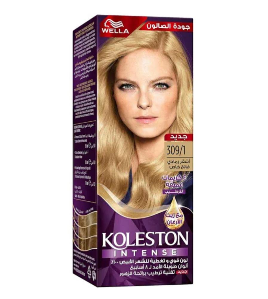 Coleston hair dye light ash blonde special