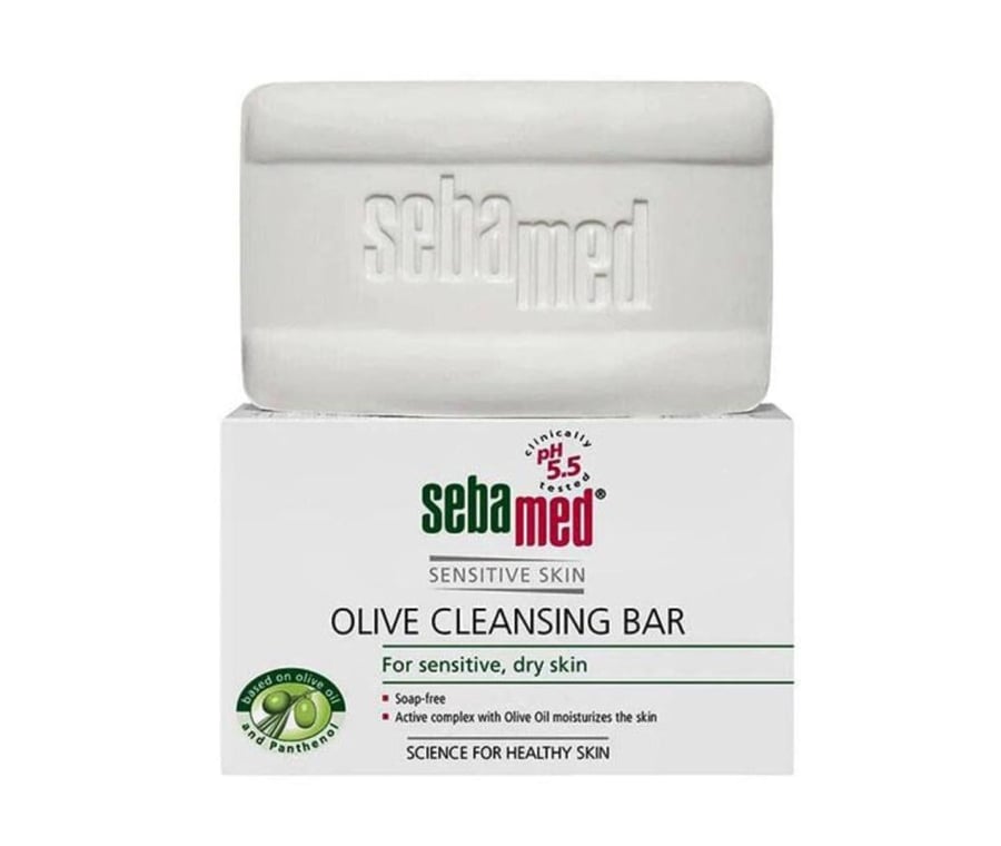 Sebamed cleaning pieces with olive oil