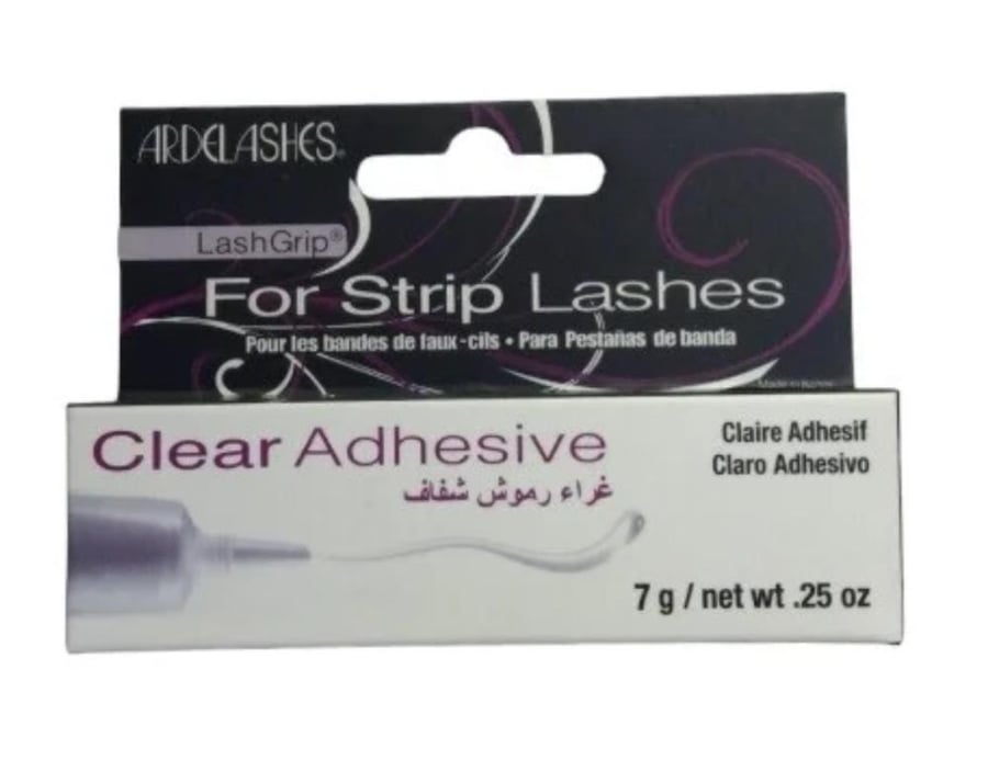 Transparent eyelash glue adhesive
