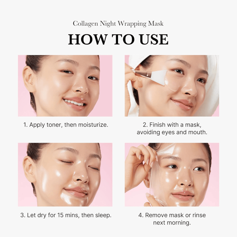 Mediqueub night collagen mask - 75 ml