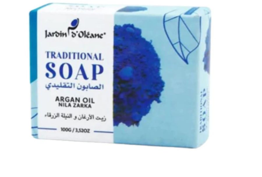 Garden soap Olayan with blue Nile